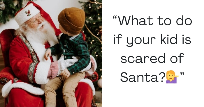 What to do if your kid is scared of Santa