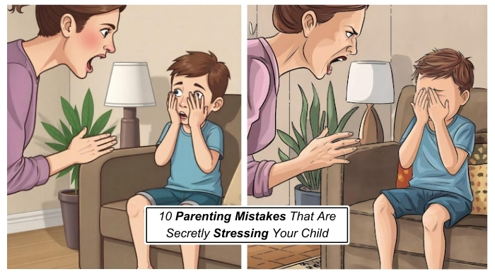 10 Parenting Mistakes That Are Secretly Stressing Your Child